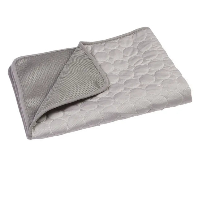 Dog Cooling Mat Cool Pad Mat for Dogs Cat Breathable Blanket Cat Ice Pads Washable Summer Sofa Pet Dog Bed Pet Mat