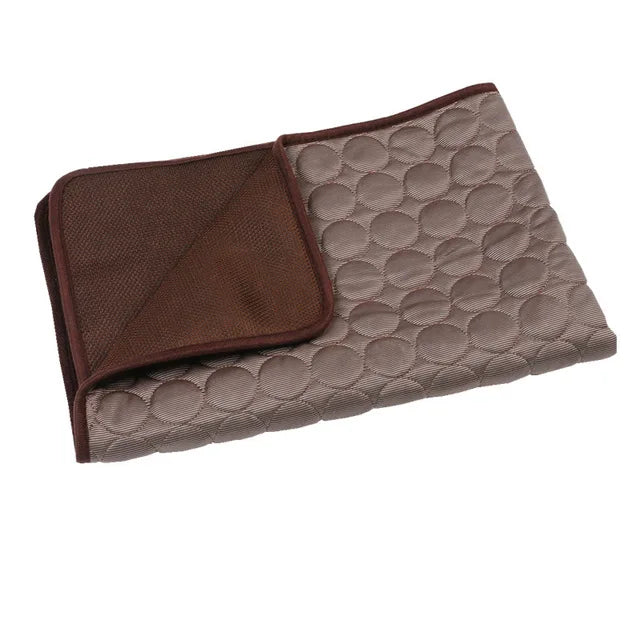 Dog Cooling Mat Cool Pad Mat for Dogs Cat Breathable Blanket Cat Ice Pads Washable Summer Sofa Pet Dog Bed Pet Mat