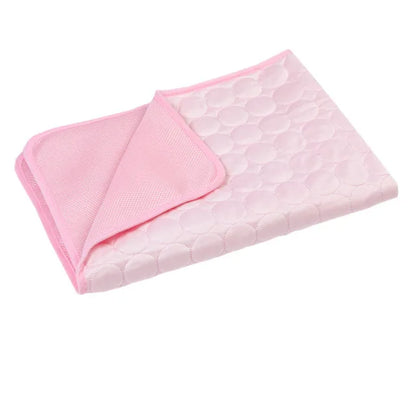 Dog Cooling Mat Cool Pad Mat for Dogs Cat Breathable Blanket Cat Ice Pads Washable Summer Sofa Pet Dog Bed Pet Mat